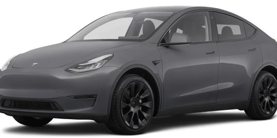 TESLA MODEL Y 2020 5YJYGDEE2LF020444 image